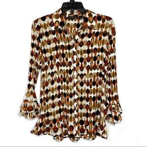 Essentials by Milano textured shirt